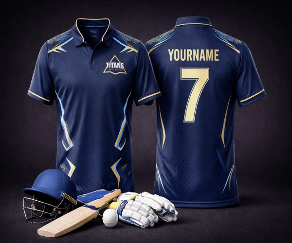 Kolkata Cricket Jersey — Purple & Gold, Sublimation Printing, Arunam Digital Prints Tirupur